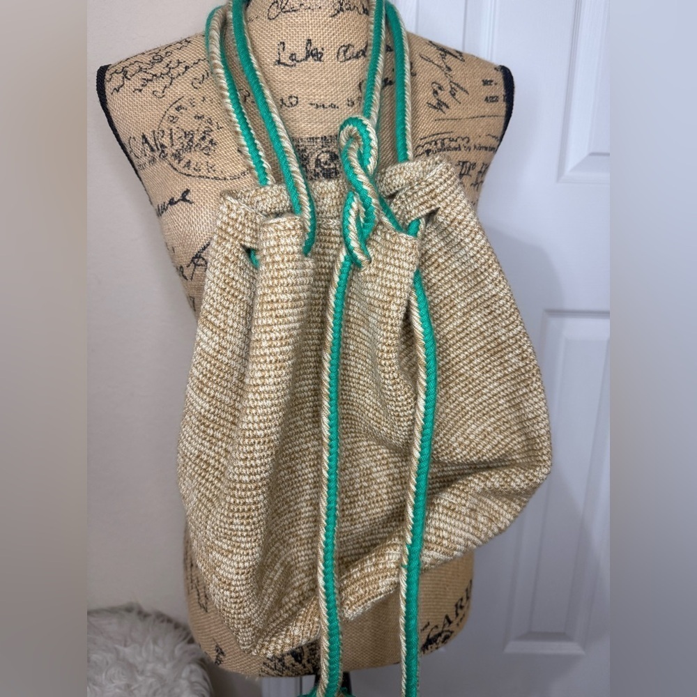 Boho Woven Bag with Tassels - Picture 2 of 5